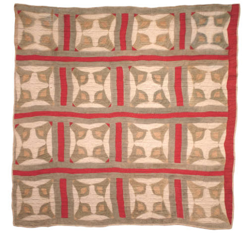 Quilt, Turkey Trot or Tulip Pattern
