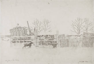 Compositional Study for "Story on the Fence"