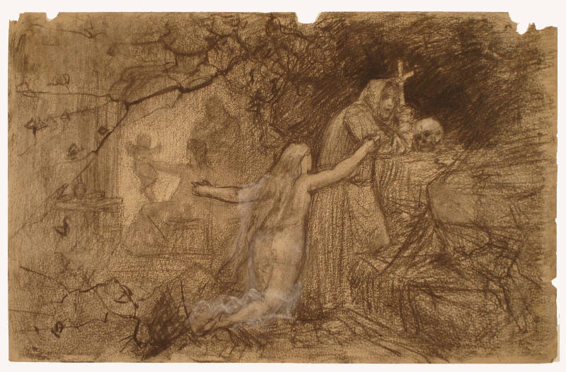Compositional Study for "The Temptation of St. Anthony"