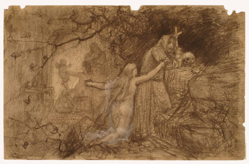 Compositional Study for "The Temptation of St. Anthony"