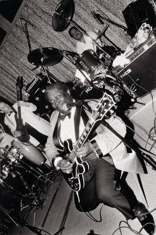 B.B. King at B.B. King Club, Beale Street, Memphis