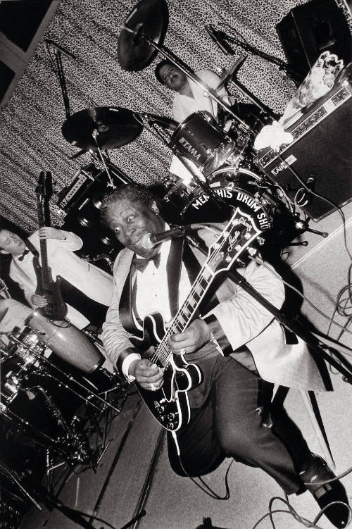 B.B. King at B.B. King Club, Beale Street, Memphis