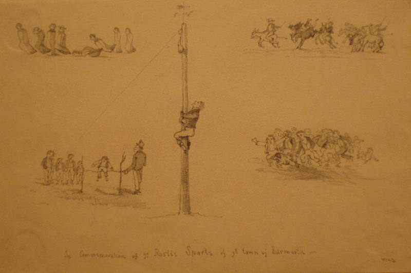 In Commemoration of Ye Rustic Sports of Ye Town of Barmouth
