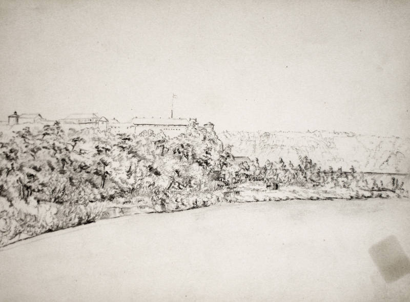 View of Fort Snelling on The Upper Mississippi River (Minnesota)