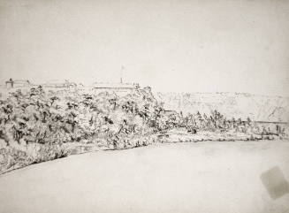 View of Fort Snelling on The Upper Mississippi River (Minnesota)