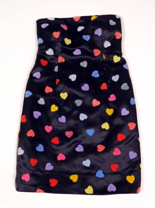 Strapless Dress with Shawl