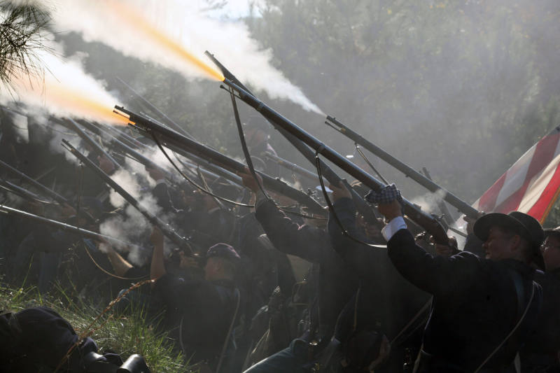 Battle of Missionary Ridge, Valley Head, Alabama, November 7-8, 2009