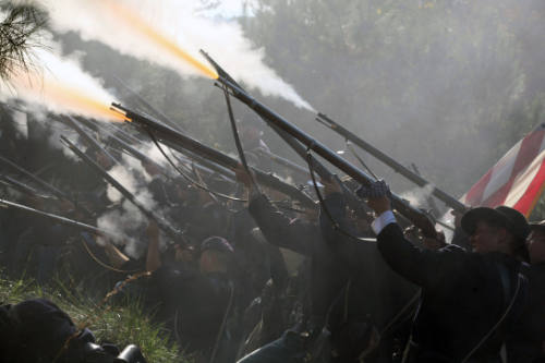 Battle of Missionary Ridge, Valley Head, Alabama, November 7-8, 2009