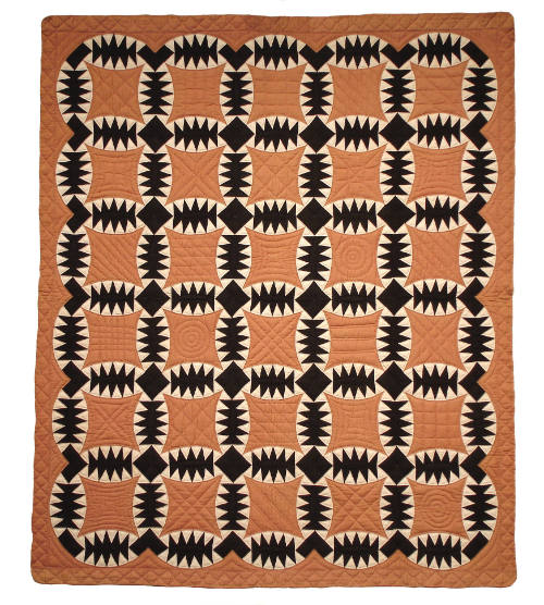 Quilt, Pickle Dish Pattern