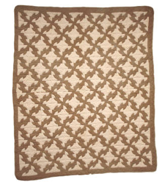 Quilt, Drunkard's Path Pattern