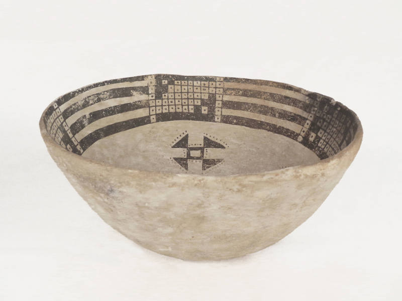 Possibly Tularosa Snowflake Black-on-White Bowl