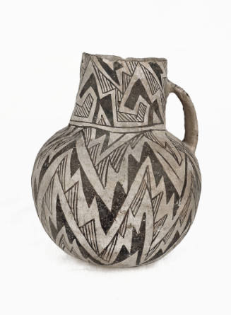 Reserve Black-on-White Pitcher