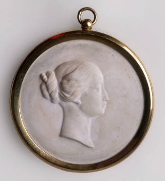 Plaque Depicting Empress Eugenie