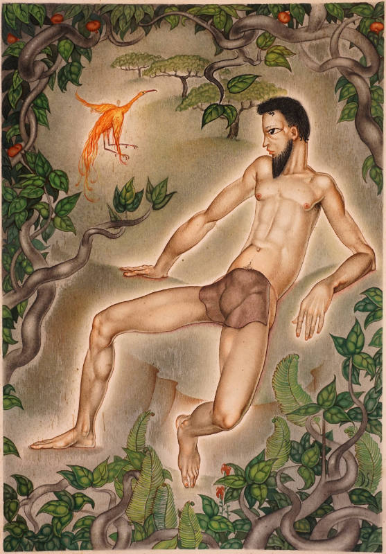 The Enchanted Wood: The Prince Awakens to See the Firebird