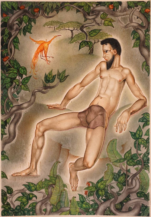 The Enchanted Wood: The Prince Awakens to See the Firebird