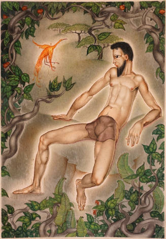 The Enchanted Wood: The Prince Awakens to See the Firebird