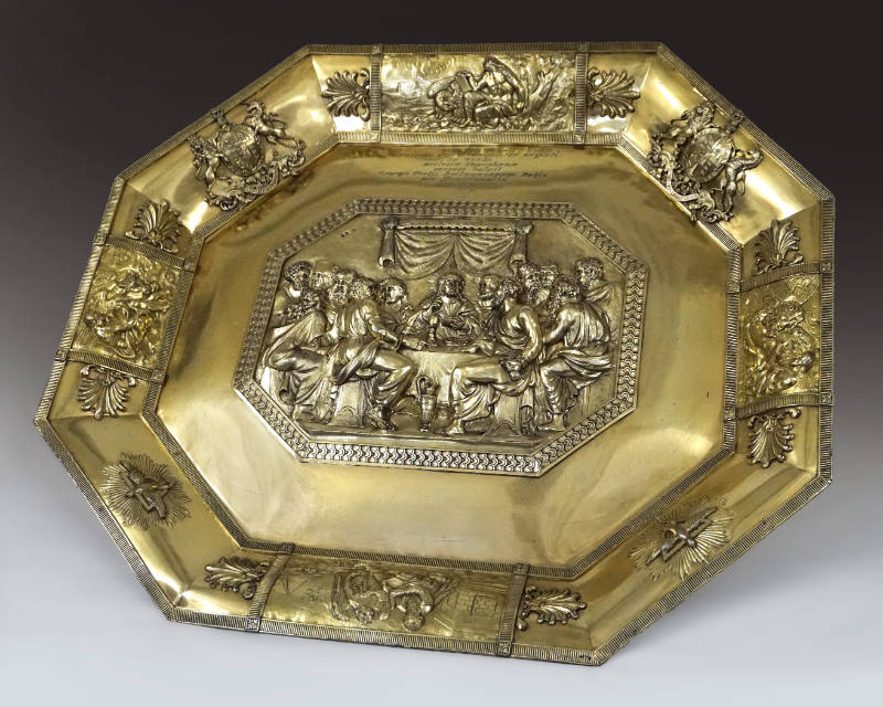 Altar Dish Depicting The Last Supper
