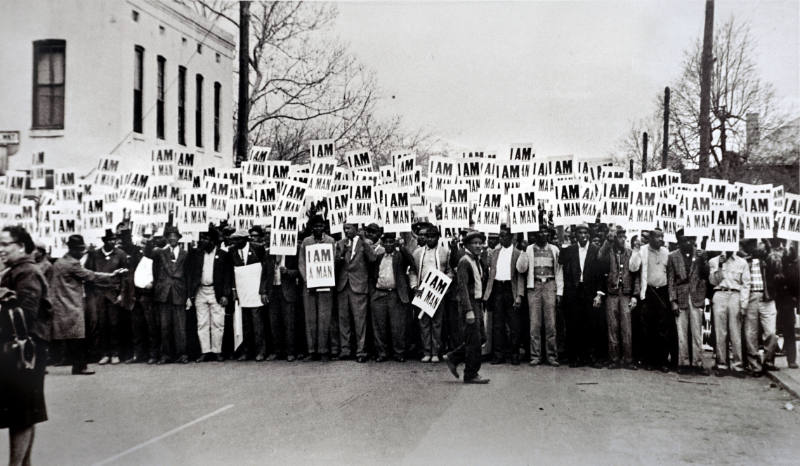 I Am A Man, Sanitation Workers Strike, Memphis
