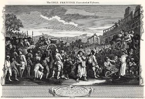 The Idle 'Prentice Executed at Tyburn