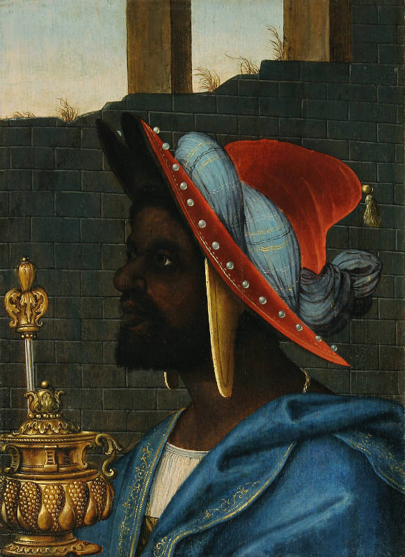 Balthazar, from an altarpiece depicting the Adoration of the Magi