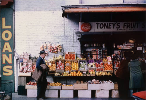 Fruit Stand Sidewalk, Memphis