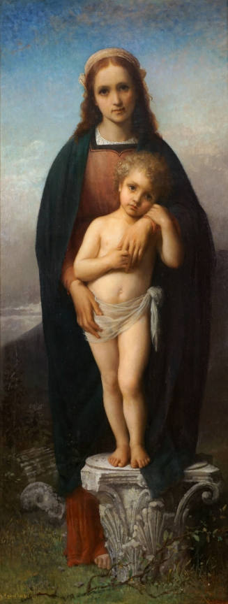 La vierge aux ruines